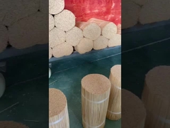 Kappen von Bambusstöcken