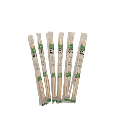Einweg-Natur-Bamboo-Stoffel-Sticks, benutzerdefiniertes Verpackungspapier