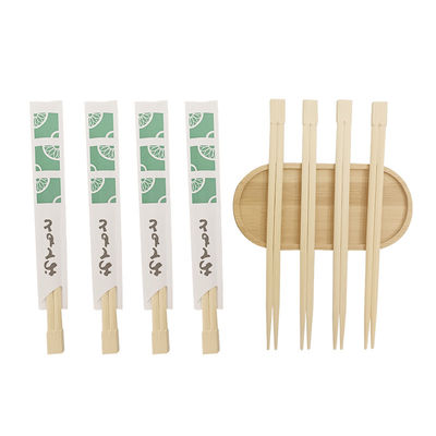 Papierabdeckung Japanische Einwegstangen Natürliche Farbe Anpassbar für Sushi