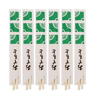 Moderner Stil Einweg-Natur-Bamboo-Rundstangen mit OPP-Paket in großer Menge
