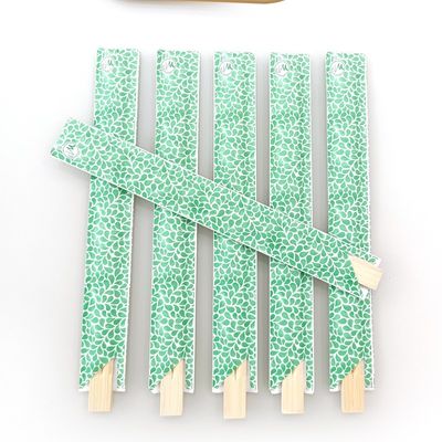Papierabdeckung Japanische Einwegstangen Natürliche Farbe Anpassbar für Sushi