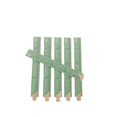 Natürliche Farbe Einzelverpackte Stäbe Bequeme natürliche Bambusstäbe