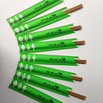 Papierverpackung Kohlenstoffverschmelzte Stäbchen Leichtgewicht Einweg-Bamboo-Stäbchen