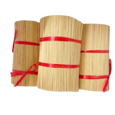 Leichtgewichtige Rohbamboo-Stäbchen Schimmelsicherung Für Agarbatti einfach zu verwenden