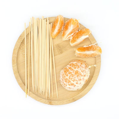 Einfache Reinigung Einweg-Bamboo-Spicht Naturfarbe mit anpassbarer Verpackung