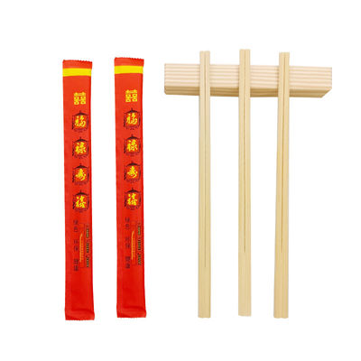Camping Fast Food Einweg-Stichstäbchen für Haushalte 100% natürliche Farbe benutzerdefiniertes Papierpackung japanisches Sushi Bambus-Stichstäbchen