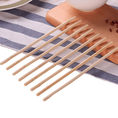 Individuell Einweg-Bamboo-Runde Scharfe Stäbchen Natürliche Farbe Nachhaltig und Einweg