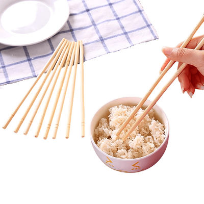 Flatware Typ Stäbchen Proben kostenlos. Fracht sammeln Bambus Stäbchen Einweg kundenspezifisch Bambus Runde scharfe Stäbchen