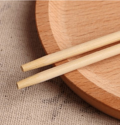 Disposable Bamboo Chopsticks Food Grade with Paper Sleeve Packing
