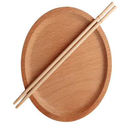 Natürliche Farbe OPP Verpackung Bambus Runde Einweg-Sticks Mahlzeiten Einmalig-Sticks Öko-freundlich biologisch abbaubar