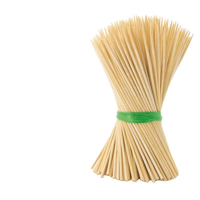 Nahrungsmittelqualität Hitzebeständig Barbecue Spitze 12cm Länge Bambus Spitze