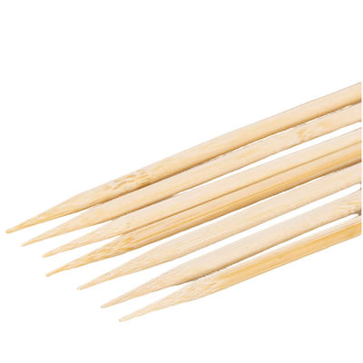 Natürliche Farbe Einweg-Bamboo-Barbecue-Stäbchen