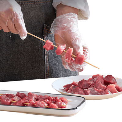 Nahrungsmittel Grade BBQ Bambus Stäbchen Natürliche Farbe Outdoor Bambus Grill Spitzen
