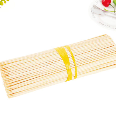 Biologisch abbaubare Bamboo-Skewers Barbecue-Skewersticks mit glatter Oberfläche