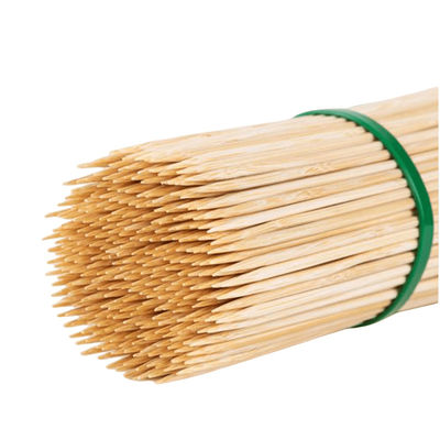 Natürliche Bamboo Einweg-BBQ-Skewer-Sticks für Outdoor-Camping und Geschäftsgeschenke