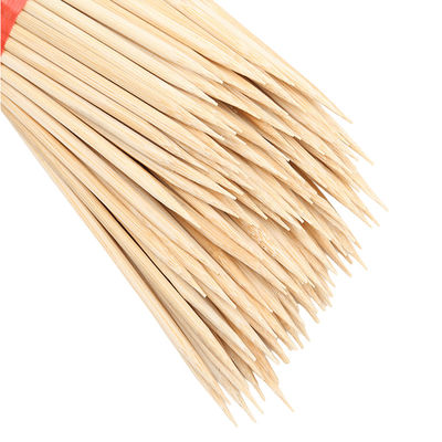 Biologisch abbaubare Bamboo-Skewers Barbecue-Skewersticks mit glatter Oberfläche