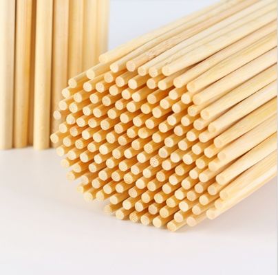 Polished Smooth Insect-resistant Round Bamboo Chopsticks Disposable Eco-friendly Food Grade