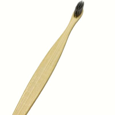 175mm Length 15mm Width 5.0mm Thickness Eco-Friendly Bamboo Toothbrush with Soft Bristles
